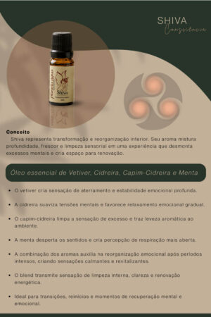 shanti essência de canto da cidreira