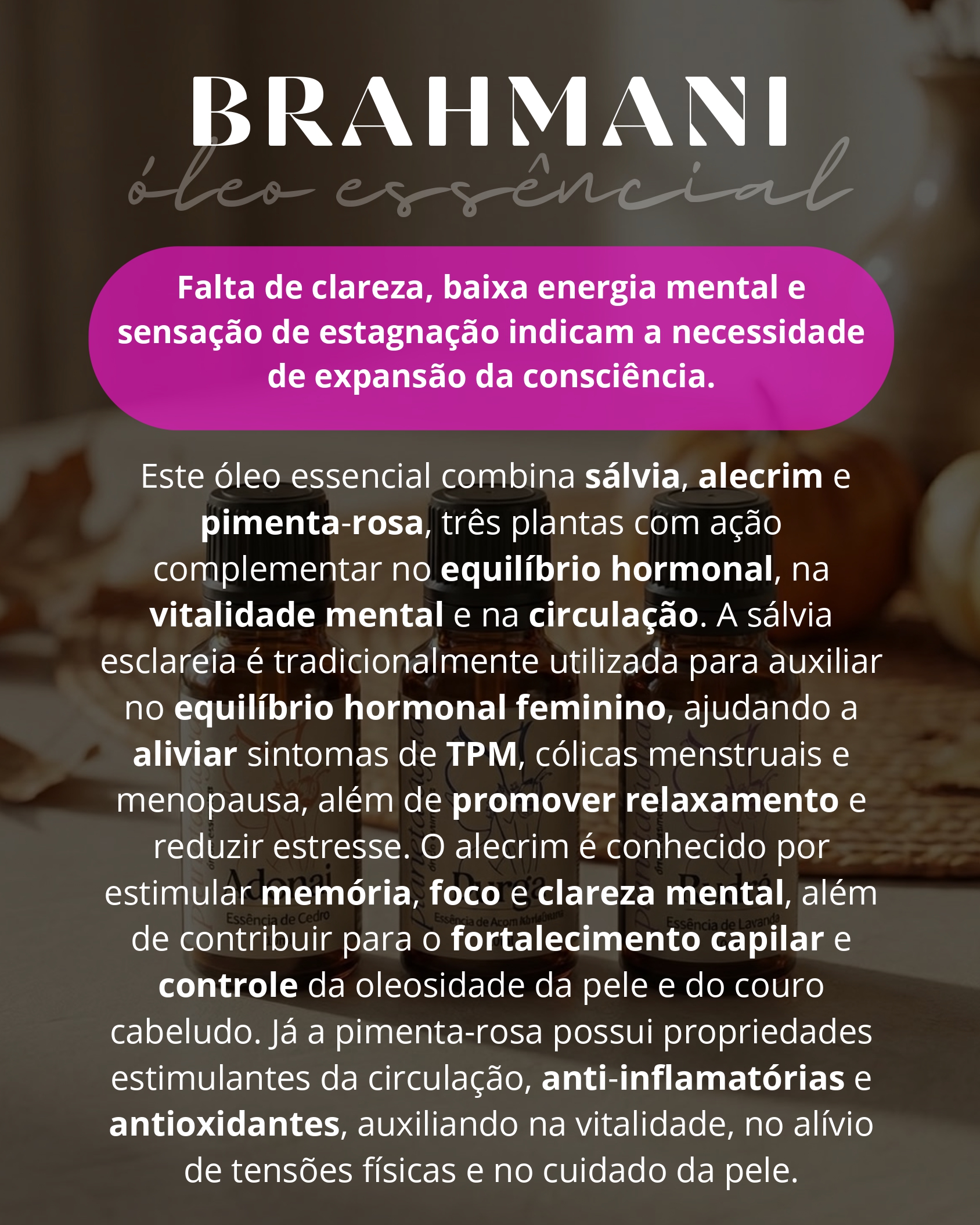 brahmani essência de salvia