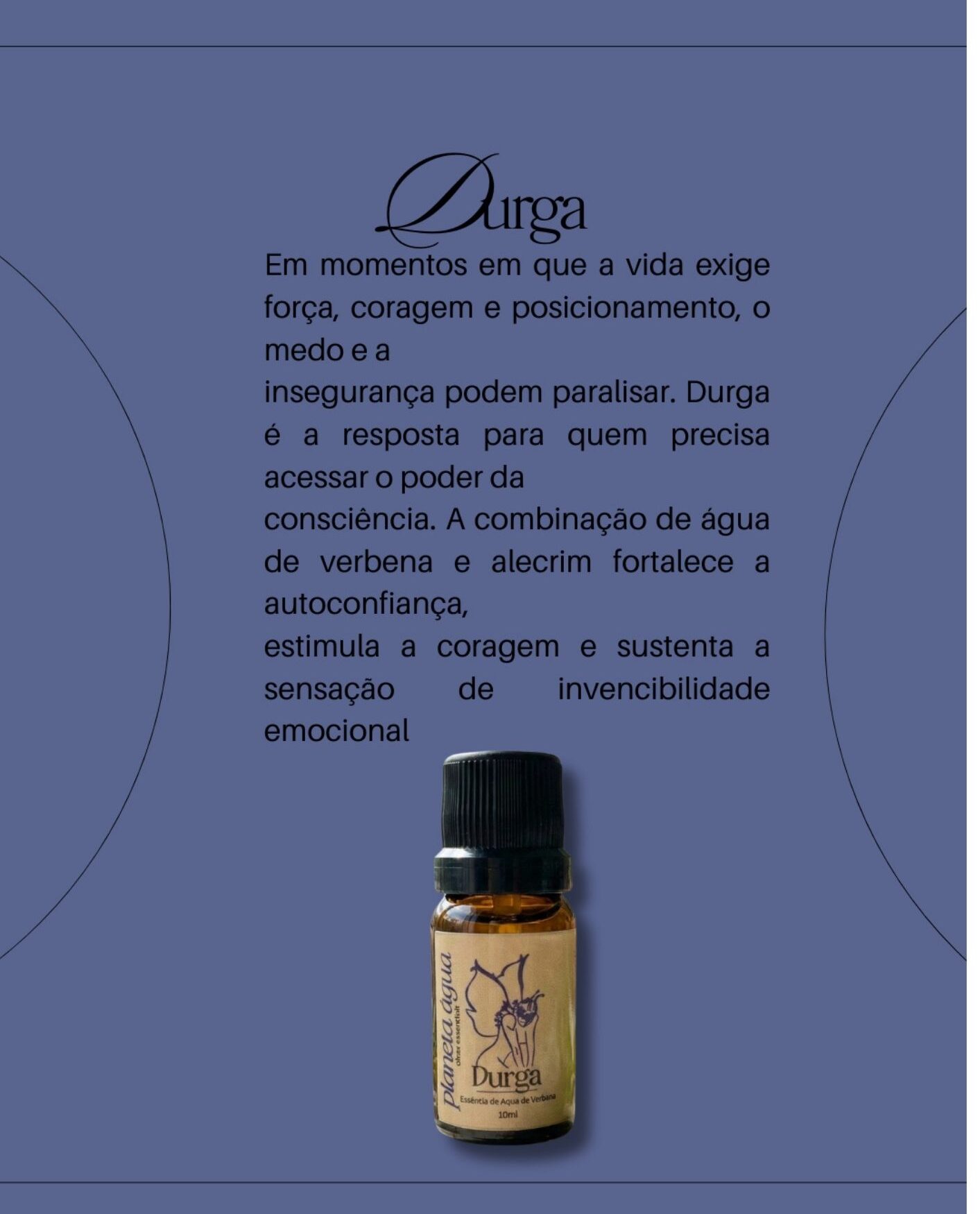 DURGA - Essência de Aqua de Verbena durga essência de aqua de verbena