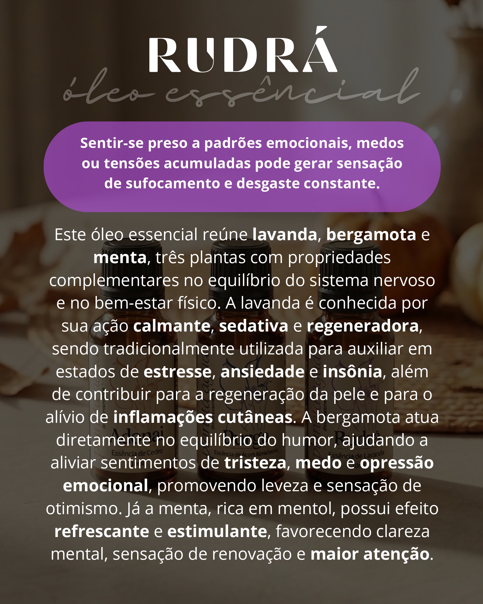 rudrÁ essência de lavanda