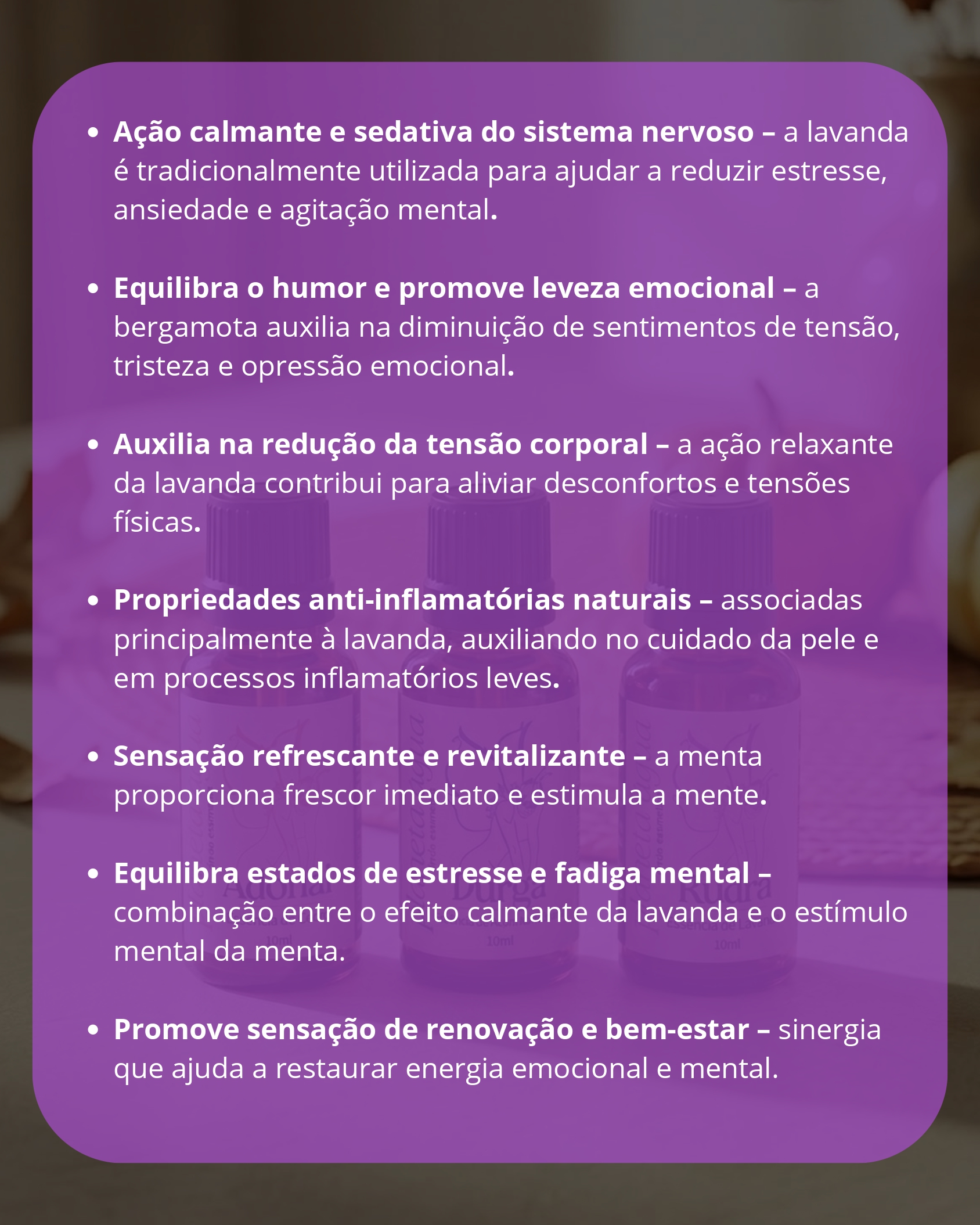 rudrÁ essência de lavanda