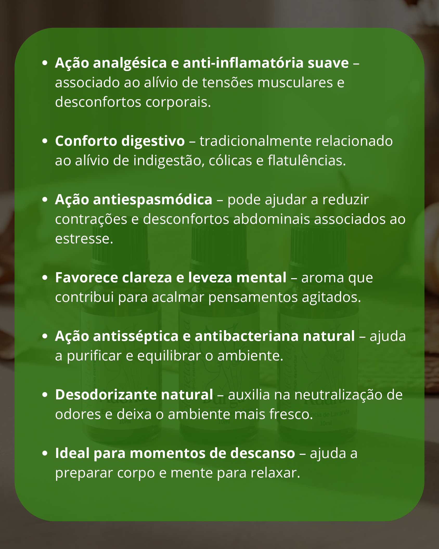 shanti essência de canto da cidreira
