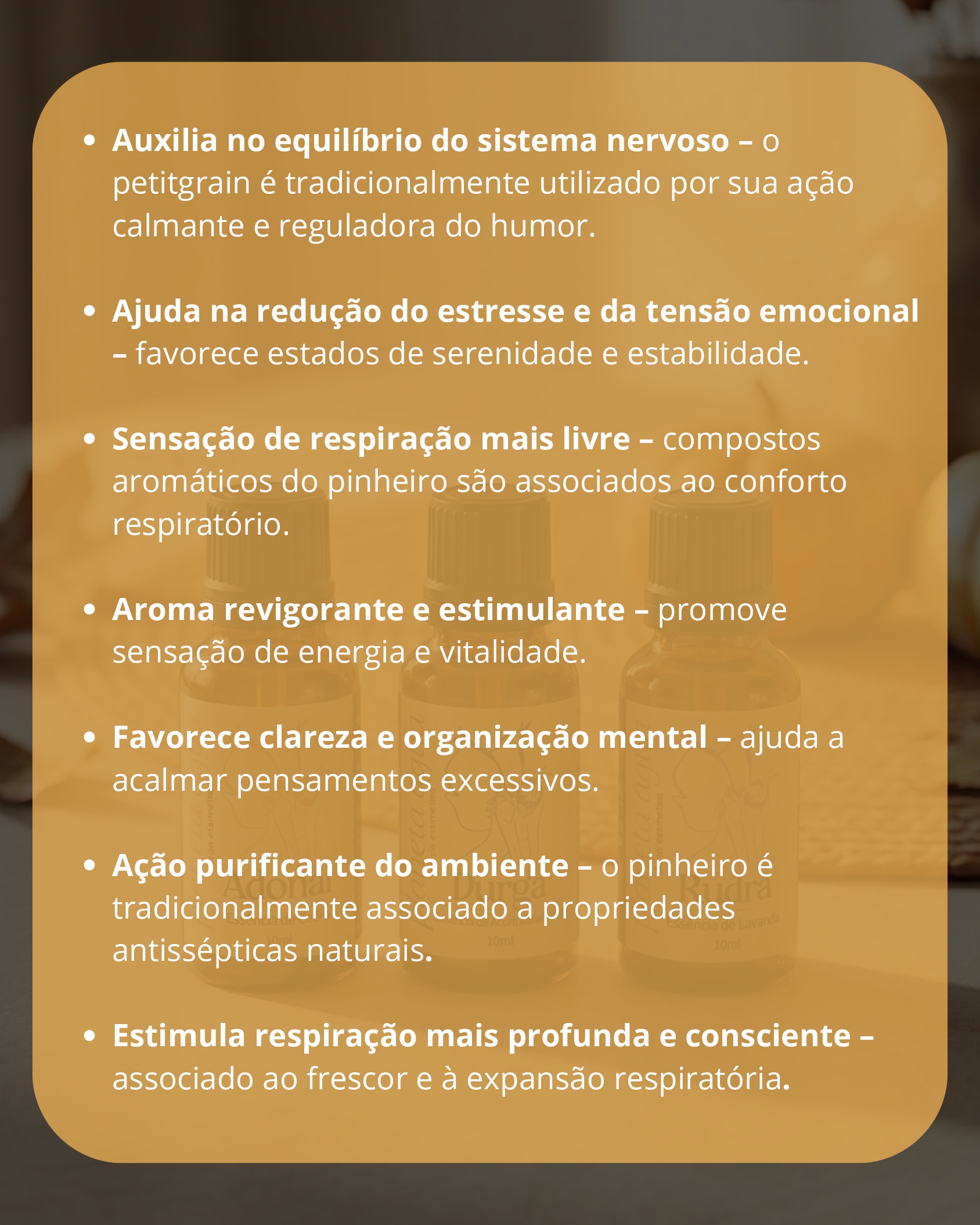 shalom essência de petitgrain