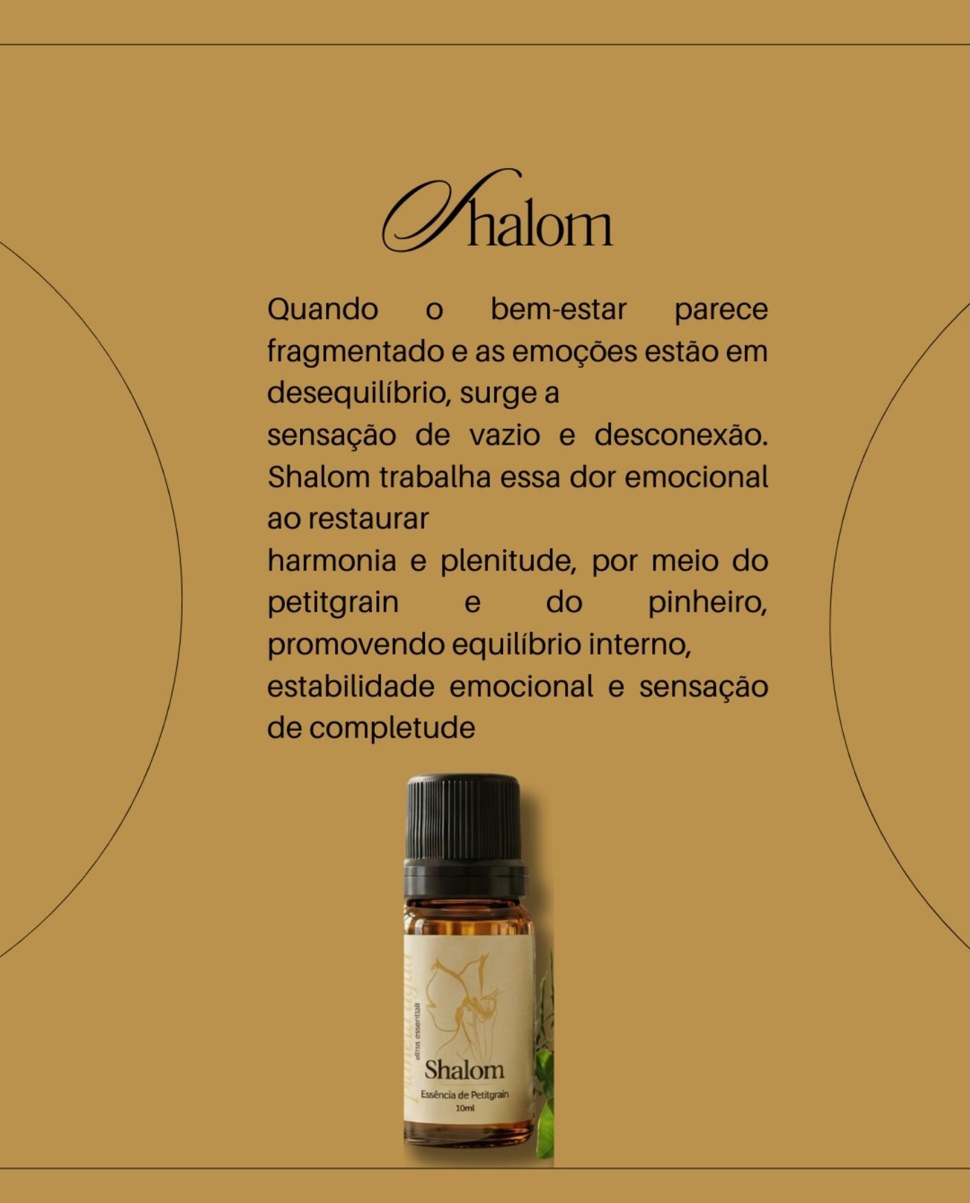 SHALOM - Essência de Petitgrain shalom essência de petitgrain